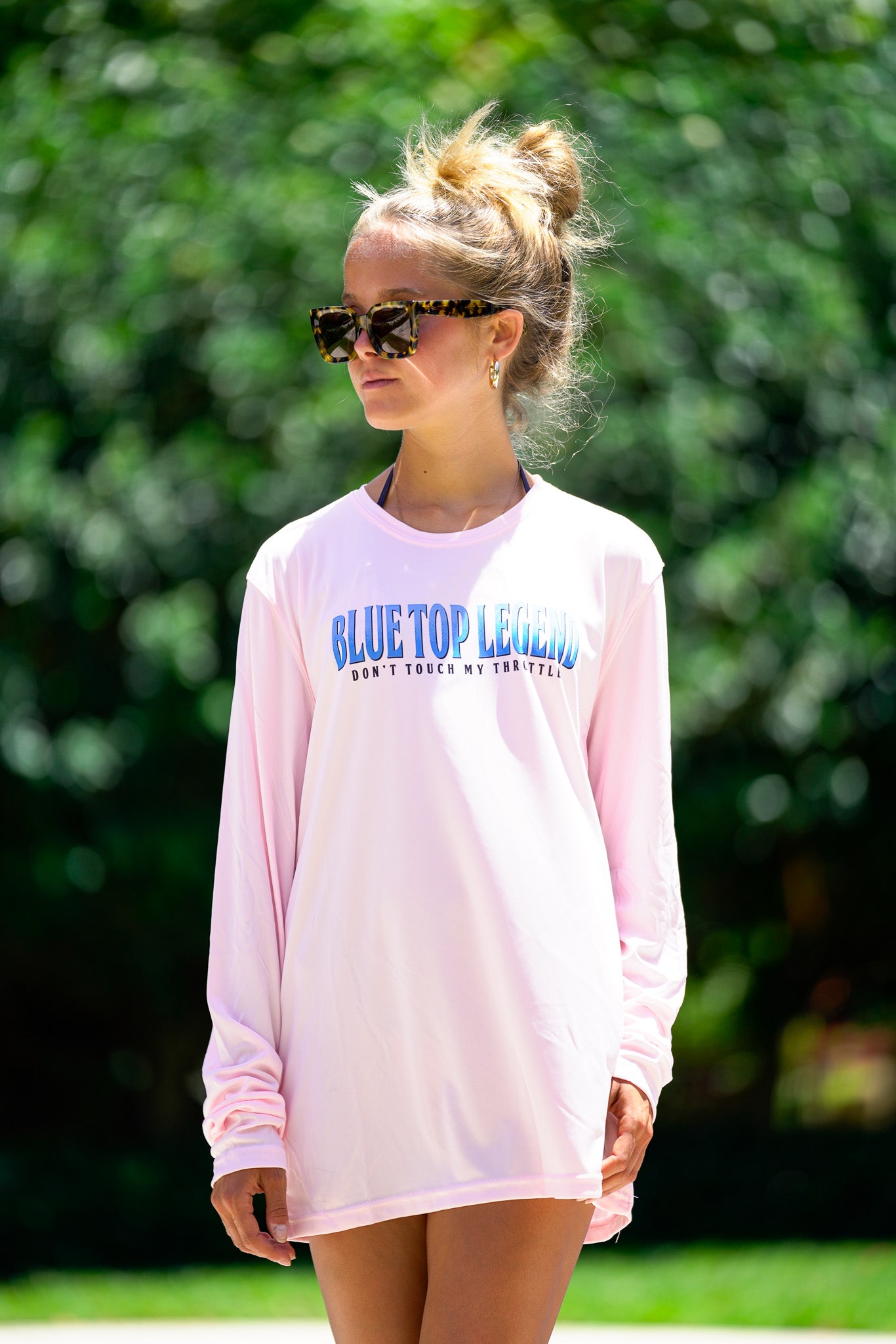 Pink Blossom Performance Tee