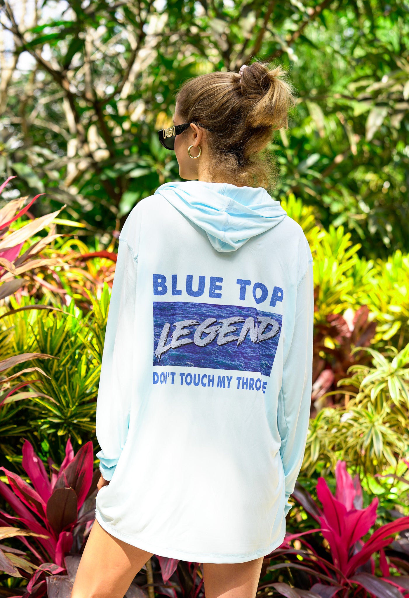 Arctic Blue Performance Hoodie
