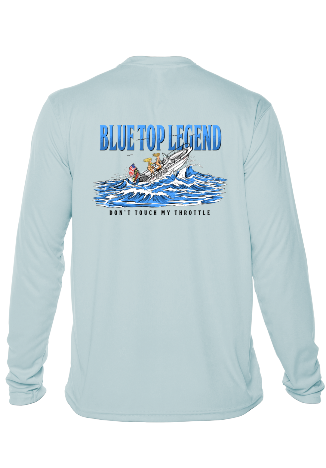 Arctic Blue Performance Tee