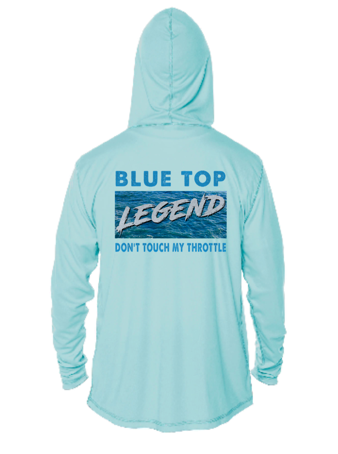 Arctic Blue Performance Hoodie